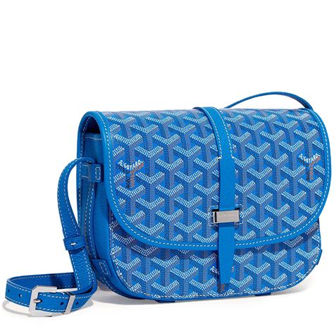 blue painted goyard|goyard bag online store.